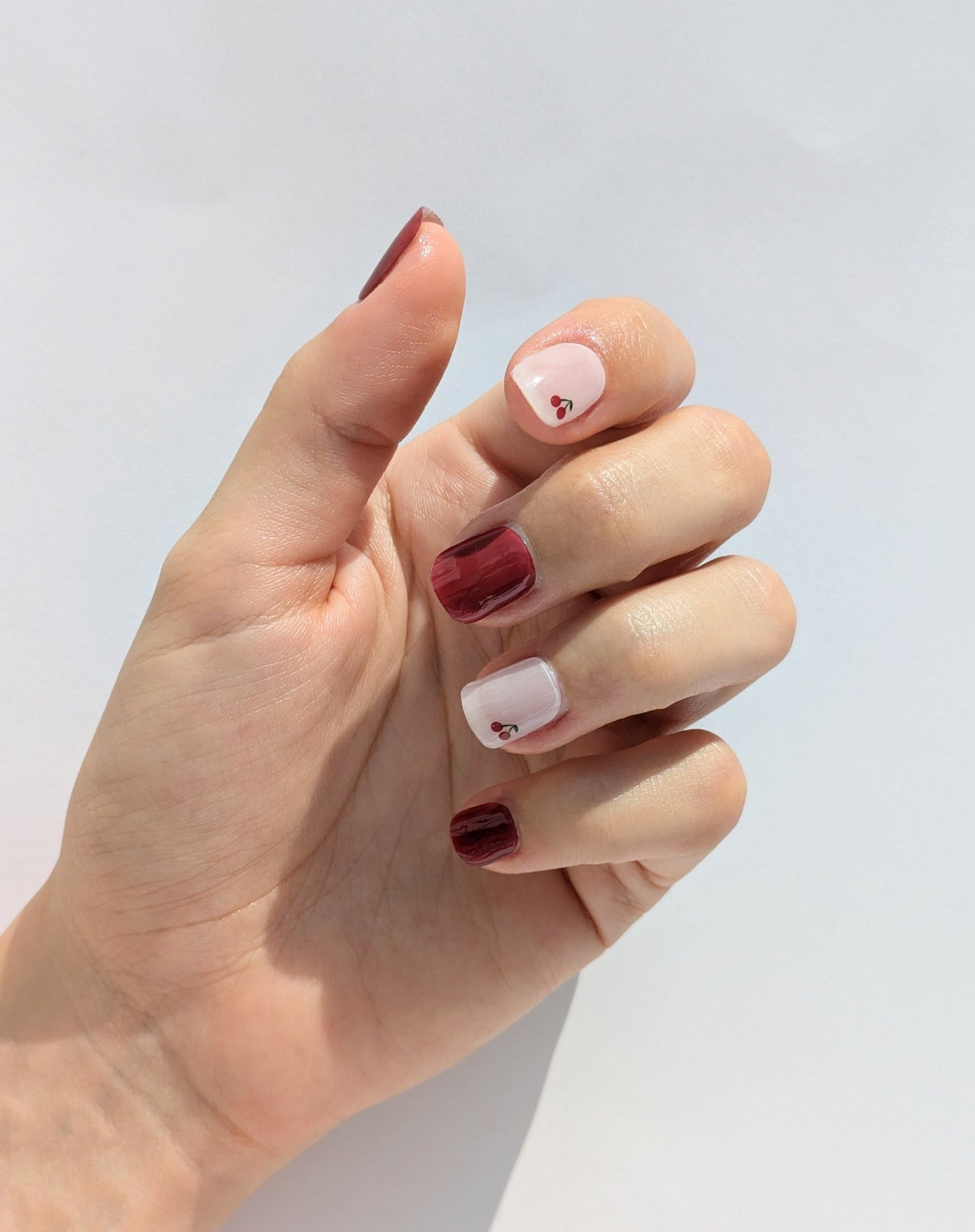 Cherry UV Gel Strips
