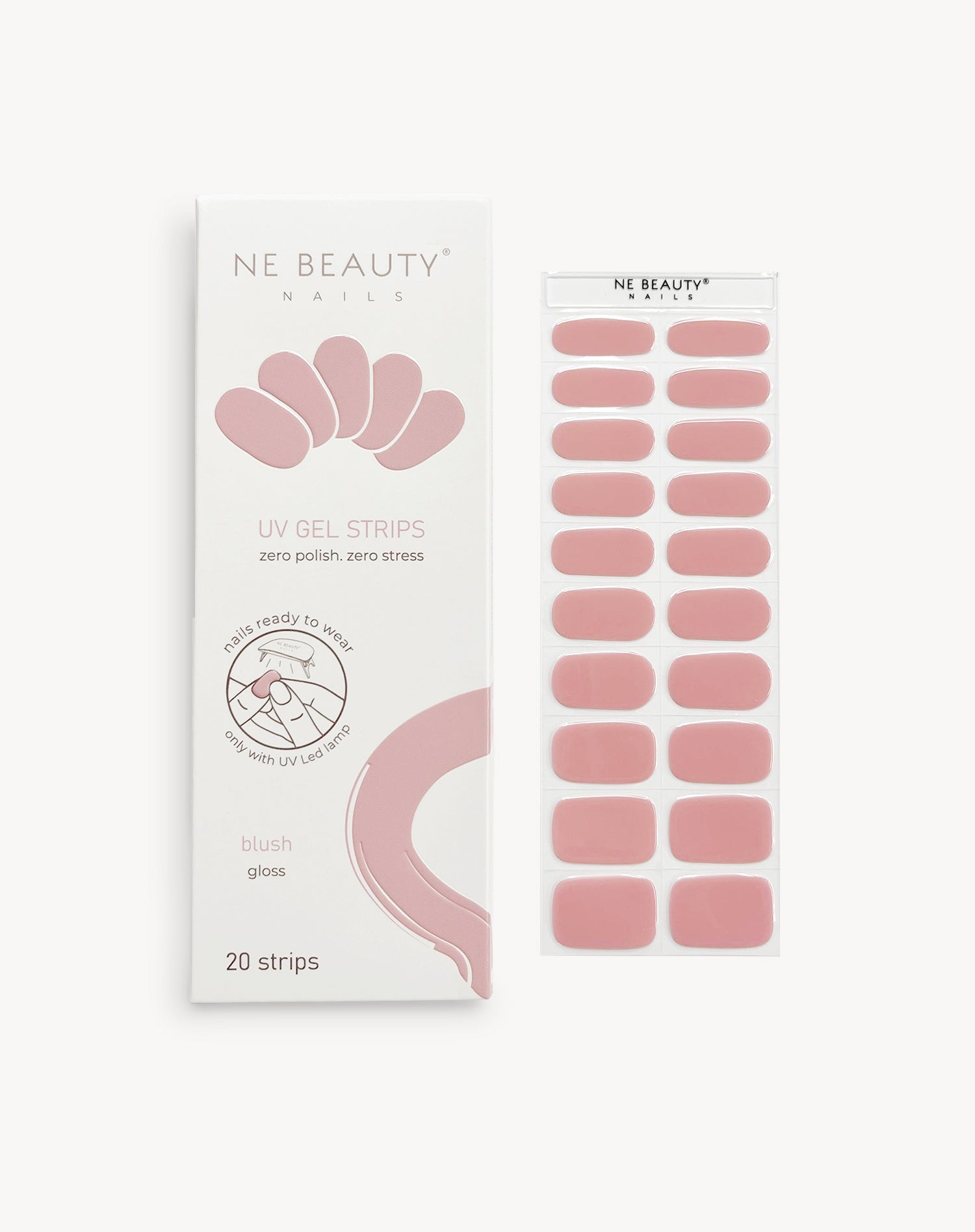 Blush UV Gel Strips