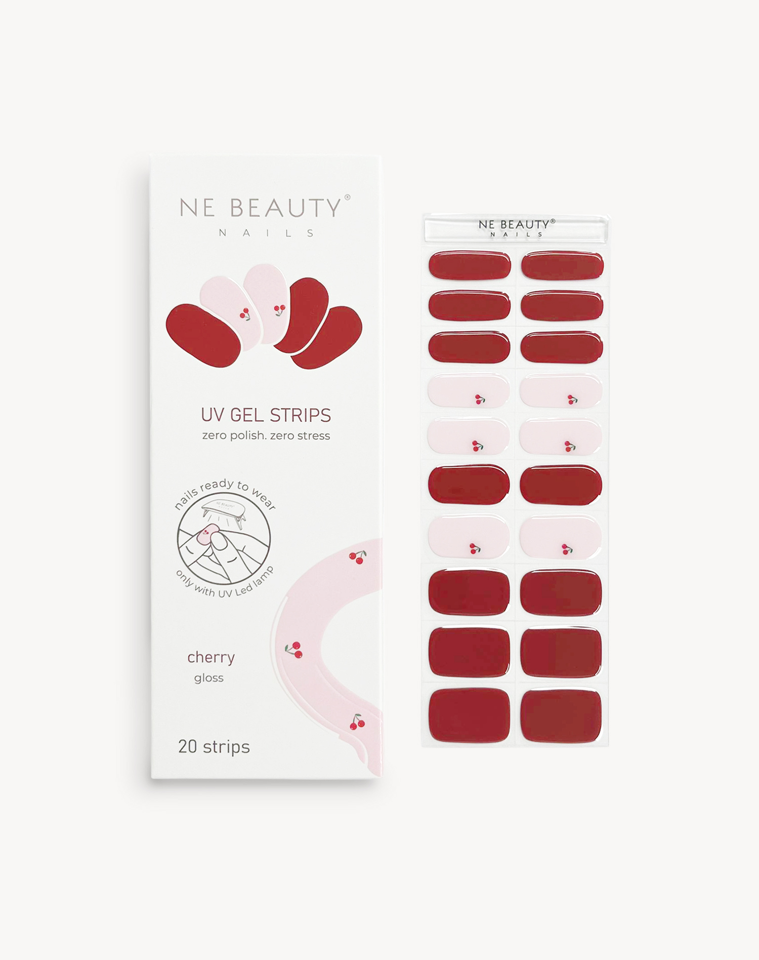 Cherry UV Gel Strips