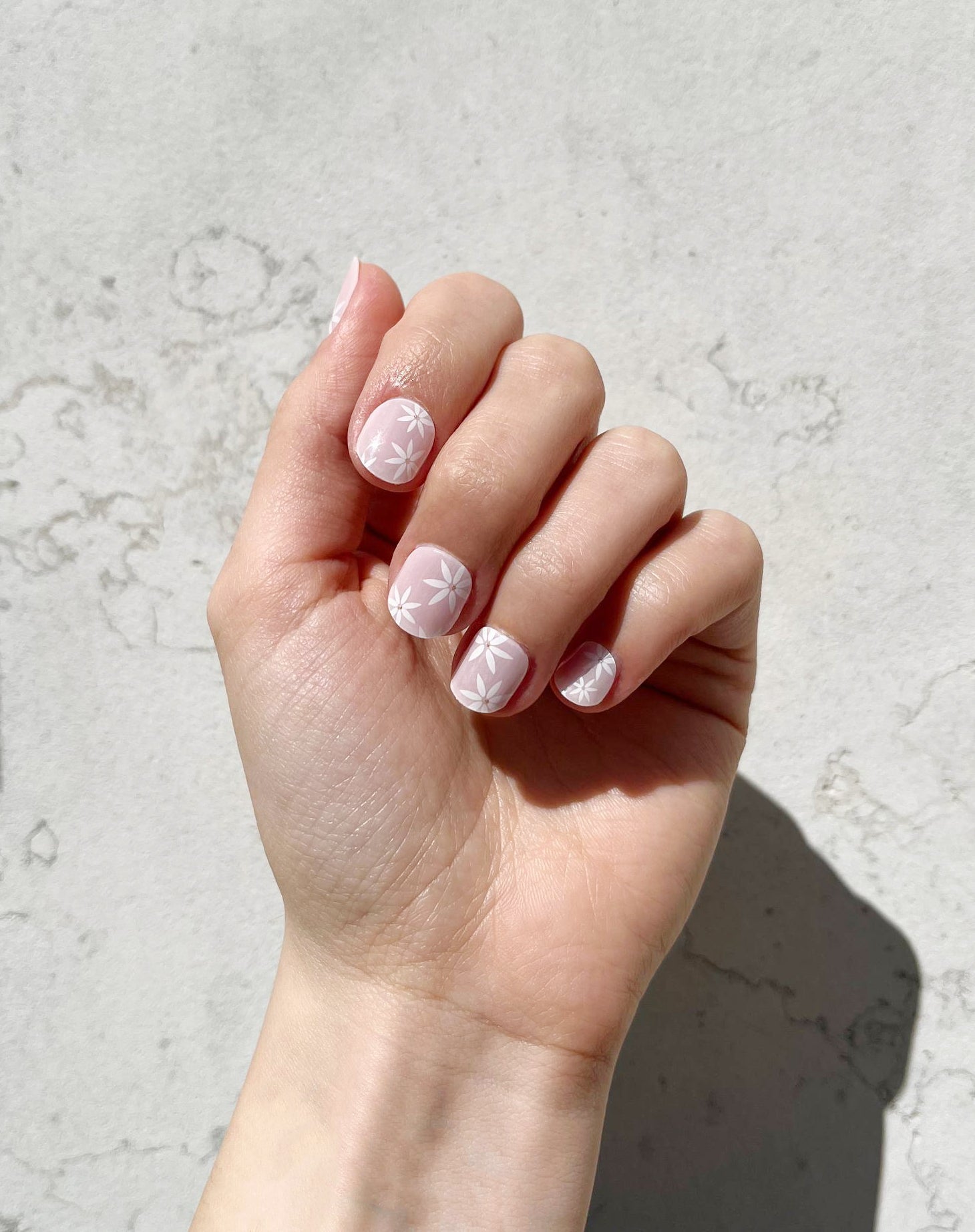 Daisy Bloom UV Gel Strips