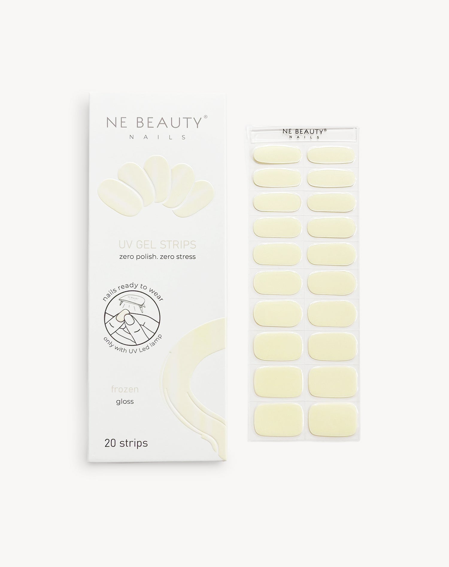 Frozen UV Gel Strips