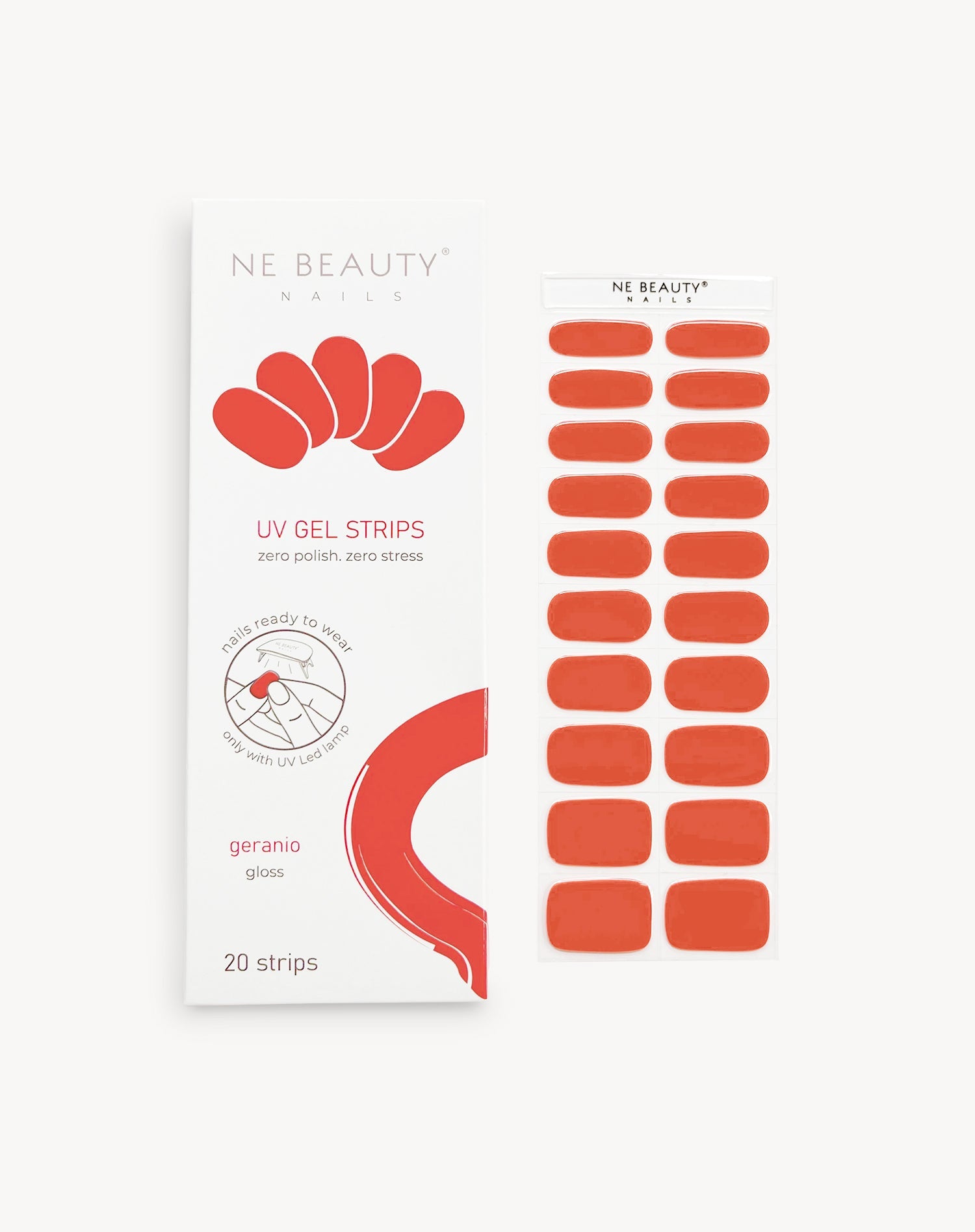 Geranio UV Gel Strips