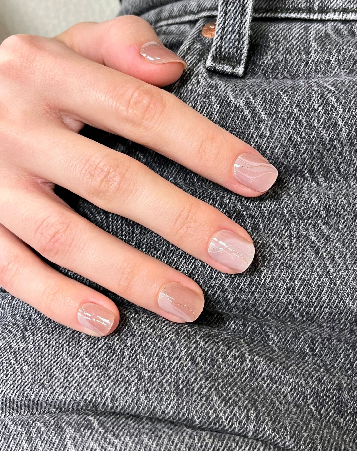 Marble UV Gel Strips