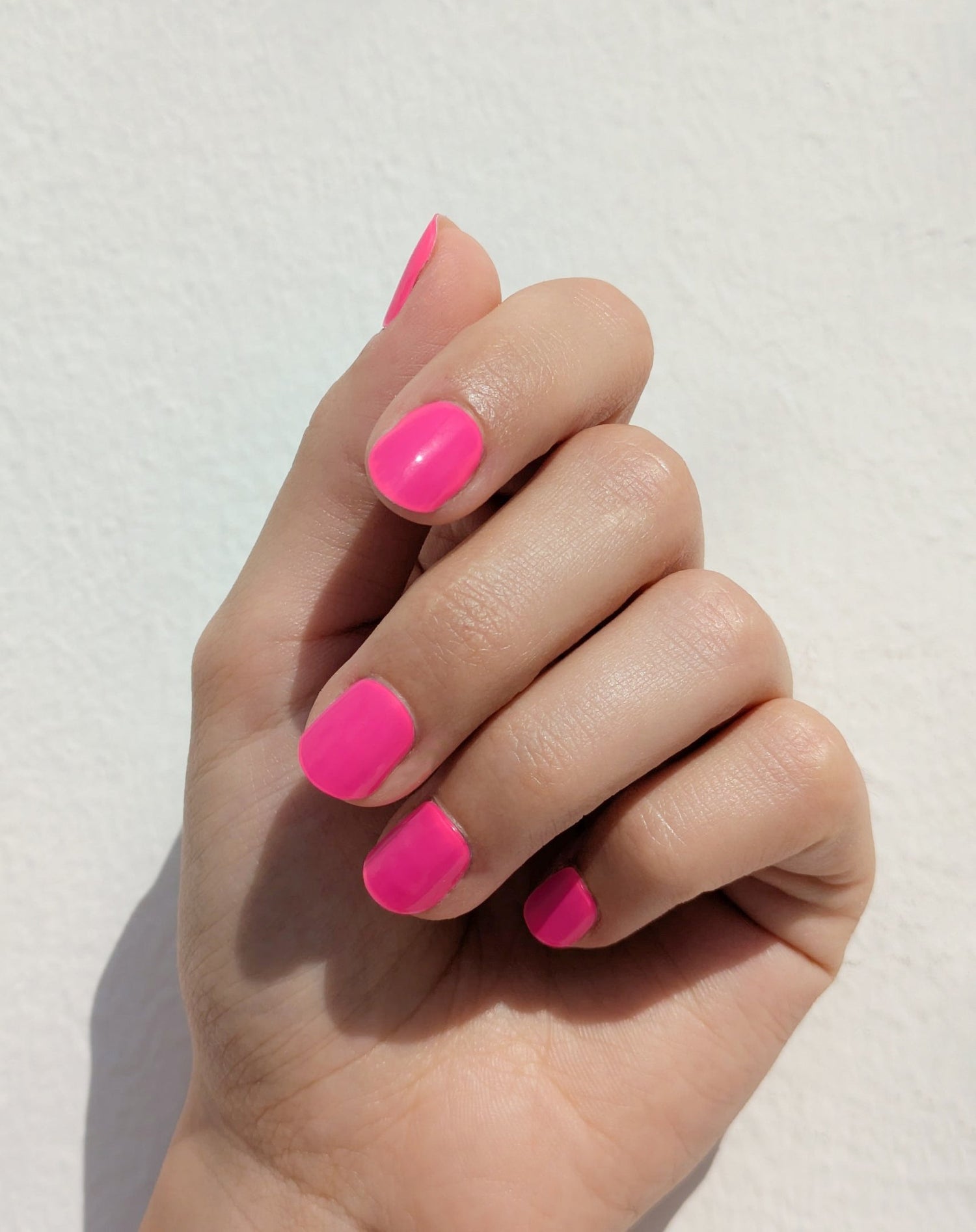 Neon Pink UV Gel Strips