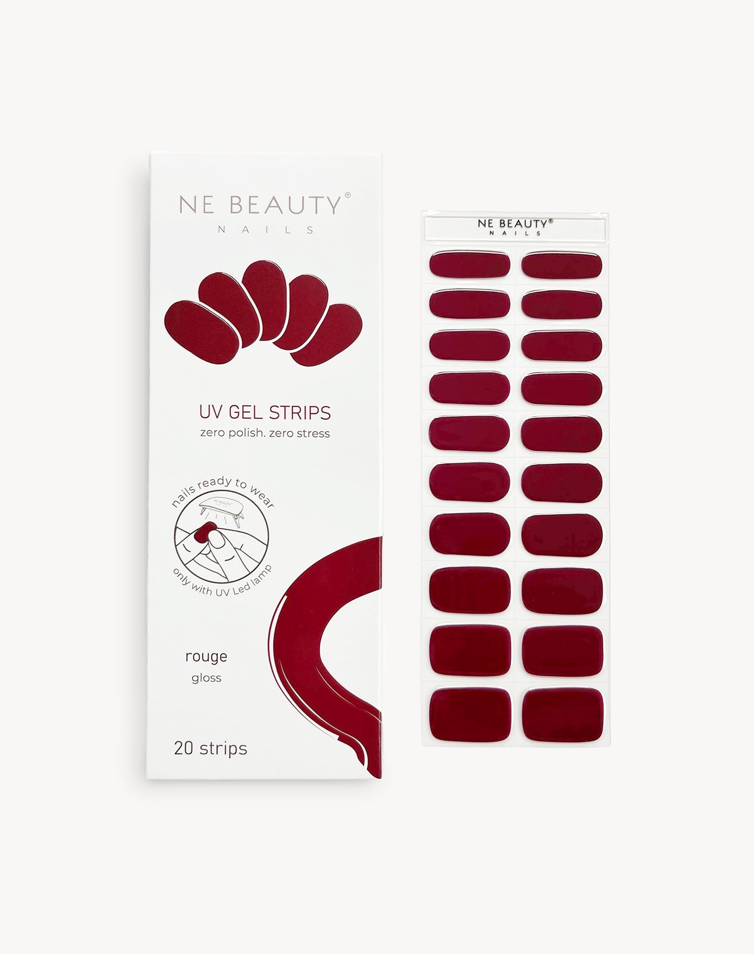 Rouge UV Gel Strips