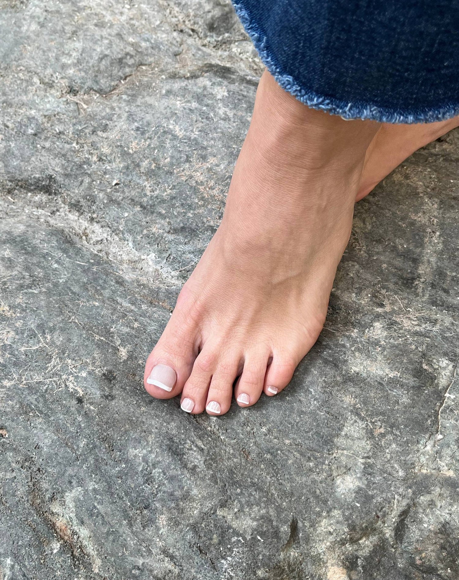 French Pedicure UV Gel Strips